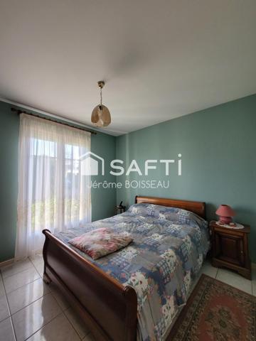 maison plein pied 90m2, jardin arboré, parfait état