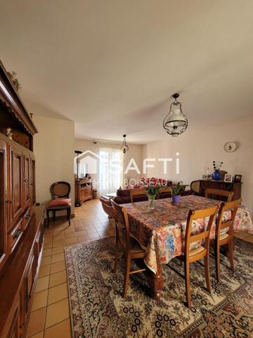 maison plein pied 90m2, jardin arboré, parfait état