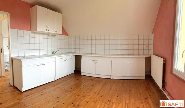 Appartement 85m² T3 centre Belley sans vis à vis