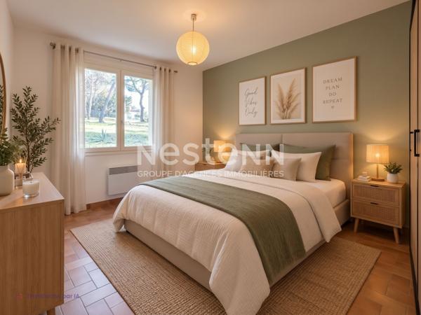 A VENDRE-LA CRAU Maison de plain-pied 157 m² -Terrain de 2 494 m² avec potentiel de division