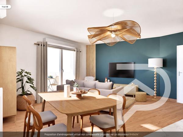 Appartement 4 pièces 79.62 m2