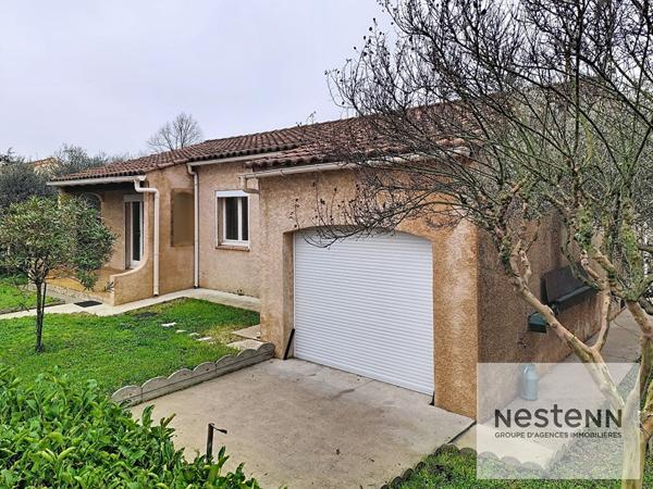 Alès Maison de plain-pied 3 chambres jardin et Garage