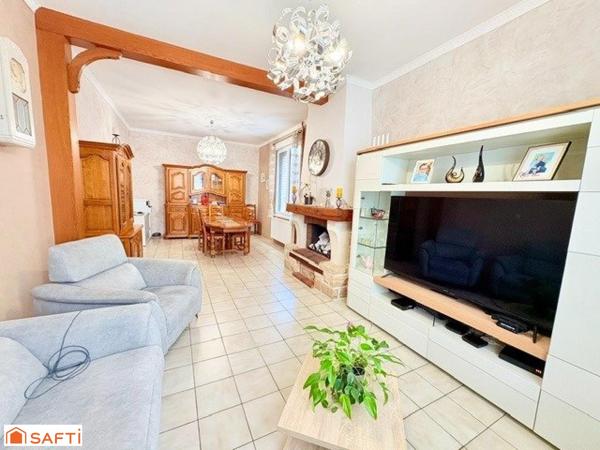 VALENCIENNES – MAISON INDIVIDUELLE 4 CHAMBRES + GARAGE ET STATIONNEMENT PRIVE