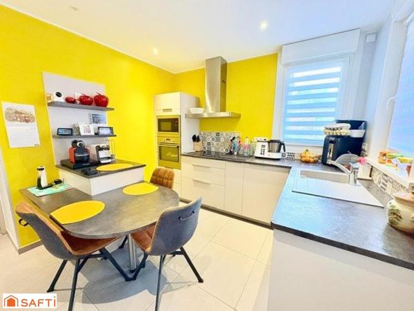 VALENCIENNES – MAISON INDIVIDUELLE 4 CHAMBRES + GARAGE ET STATIONNEMENT PRIVE
