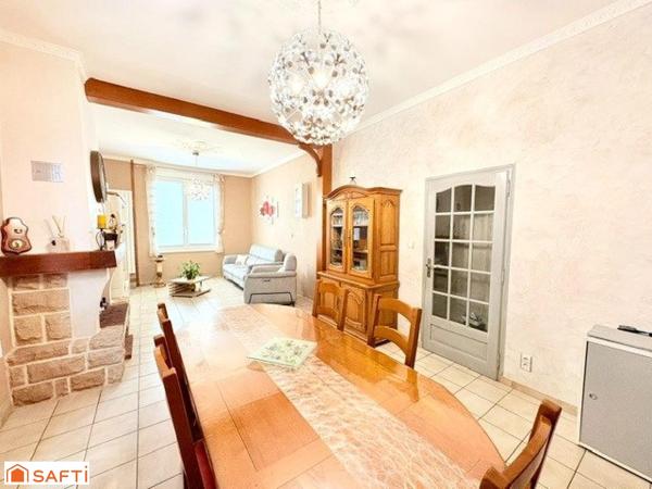 VALENCIENNES – MAISON INDIVIDUELLE 4 CHAMBRES + GARAGE ET STATIONNEMENT PRIVE