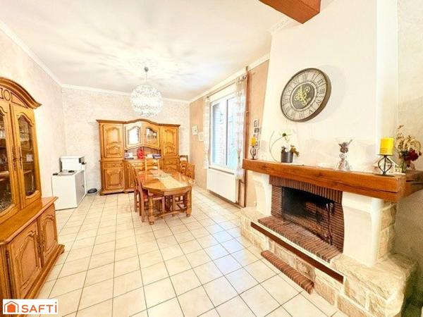 VALENCIENNES – MAISON INDIVIDUELLE 4 CHAMBRES + GARAGE ET STATIONNEMENT PRIVE