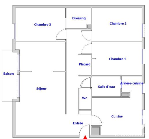 Appartement à vendre 5 pièces 89,1 m² Orvault