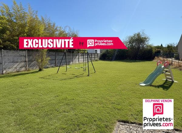 Exclusivité -  Maison  3 chambres sur sous-sol  total avec un terrain de 1002 m² proche du futur lycée à Châteauneuf sur Loire