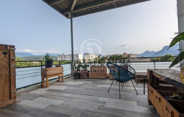 T4 dernier étage terrasse avec vue massifs
