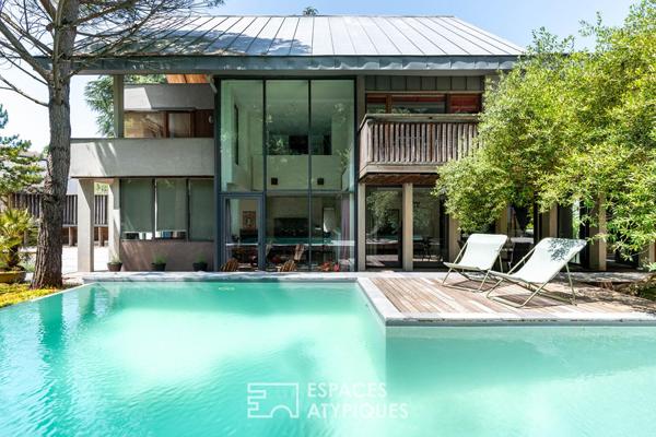Intemporelle maison d’architecte proche de la Sèvre à Nantes