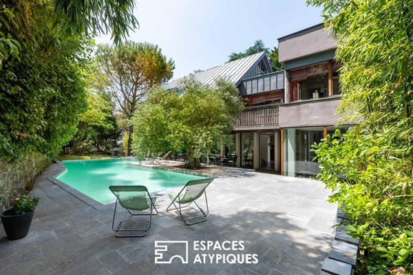 Intemporelle maison d’architecte proche de la Sèvre à Nantes