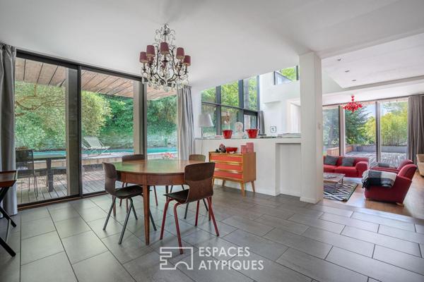 Intemporelle maison d’architecte proche de la Sèvre à Nantes