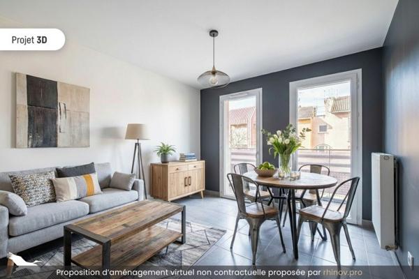 Appartement à vendre |                                       Chassieu |                                        2 pièces  |  40 m²