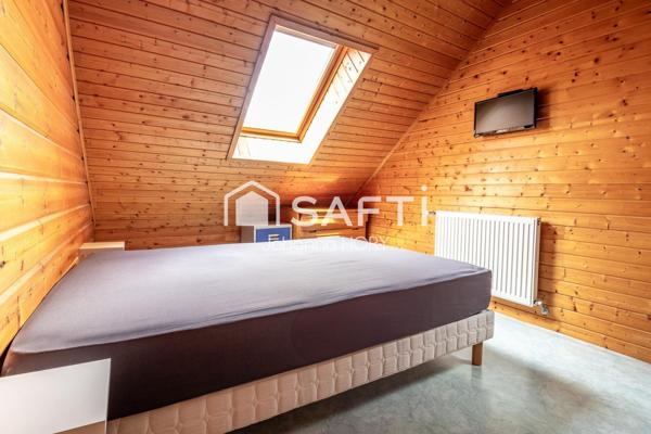 Coup de cœur assuré pour ce magnifique chalet de 90m2 des années 2000