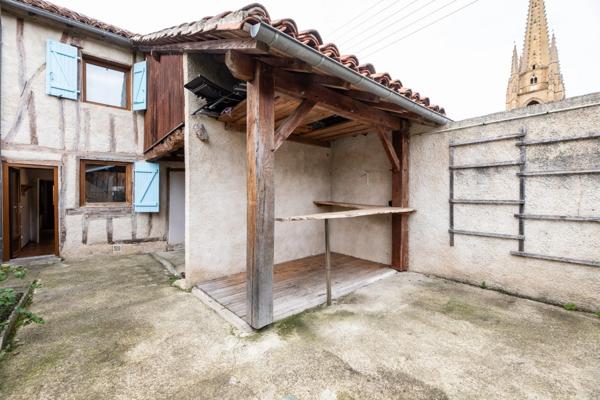 Marciac (32) - À vendre maison de village T4 - 75m²