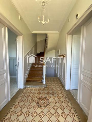 Maison de Maitre 210m2, 8 pièces, garage, terrain