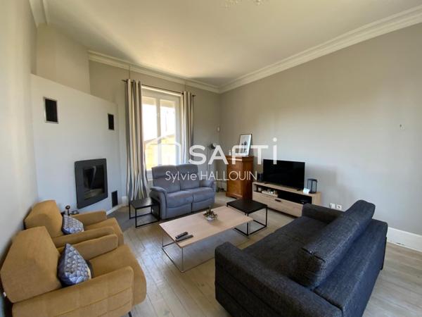 Maison de Maitre 210m2, 8 pièces, garage, terrain