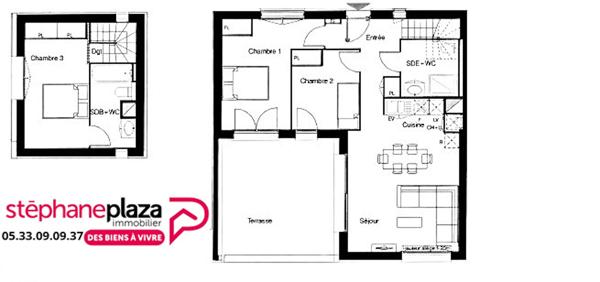 Appartement 4 pièces 84.86 m2