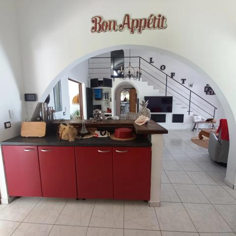 Maison T4 à vendre à Saint-François (971),plain-pied, piscine, pool house, jardin paysagé d'exception