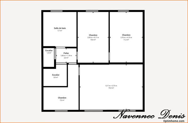 Maison de caractère à rénover – 110 m² habitables + 40 m² aménageables dans les combles