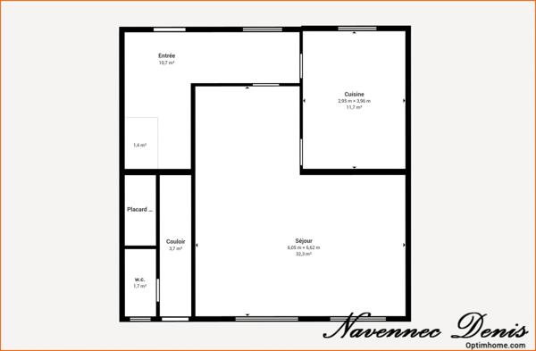 Maison de caractère à rénover – 110 m² habitables + 40 m² aménageables dans les combles