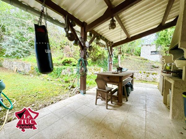 Grange rénovée type loft avec piscine Penne-d'Agenais (47140)