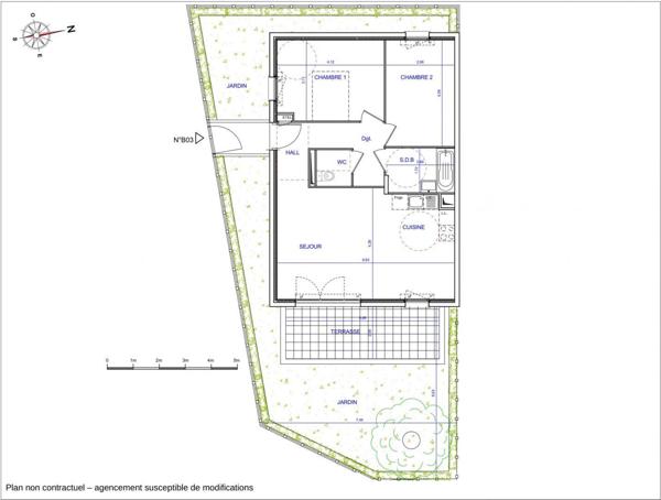 Appartement à vendre 3 pièces 66 m² La Roquette-sur-Siagne