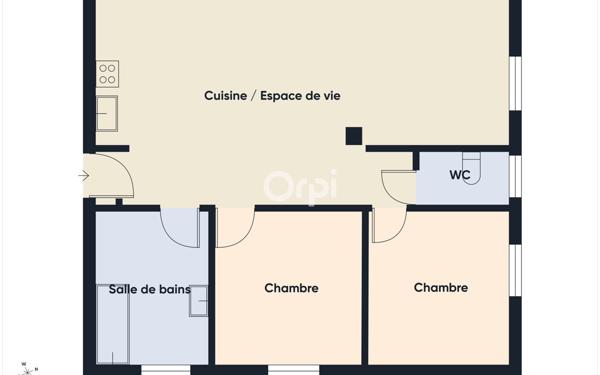 Appartement à vendre    3 pièces • 65,07 m2 Mandelieu-la-Napoule
