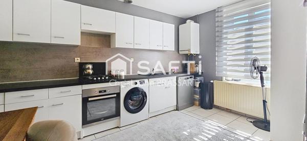 ACHICOURT – IMMEUBLE DE RAPPORT DE 175 m² – 3 LOGEMENTS LOUÉS – AUCUN TRAVAUX À PRÉVOIR