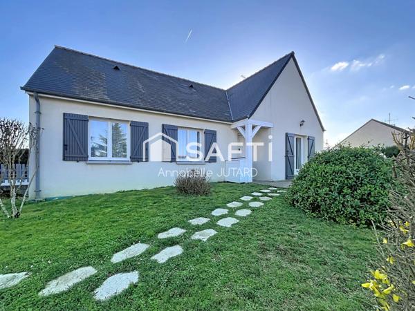 Maison 90 m² – 3 chambres – terrain 933 m² – Ballan-Miré