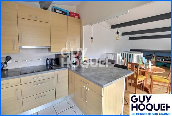 À vendre, appartement 4 pièces 3 chambres