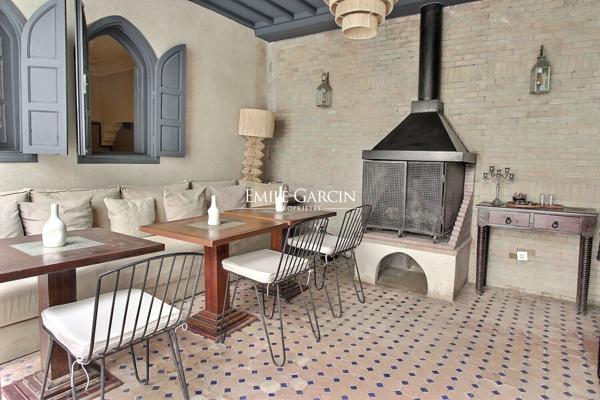 À vendre maison d'hôtes dans le quartier de la Kasbah à Marrakech