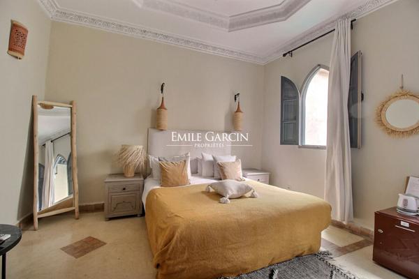À vendre maison d'hôtes dans le quartier de la Kasbah à Marrakech