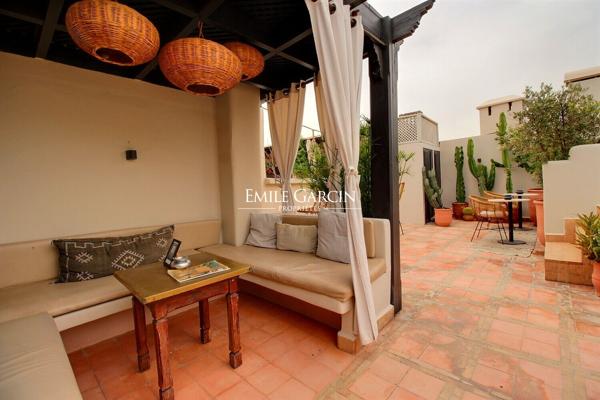 À vendre maison d'hôtes dans le quartier de la Kasbah à Marrakech