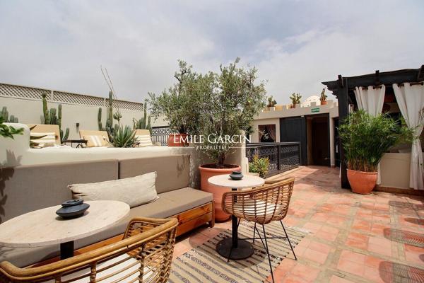 À vendre maison d'hôtes dans le quartier de la Kasbah à Marrakech
