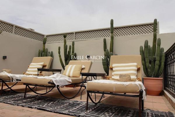 À vendre maison d'hôtes dans le quartier de la Kasbah à Marrakech