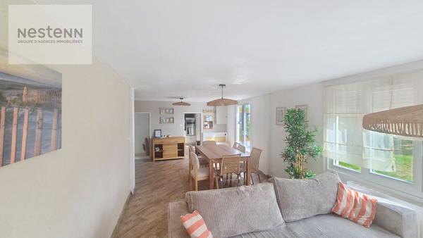 Maison de PLAIN PIED  de 85 m2 comprenant  3 chambres situee situee aux Hemmes de MARCK