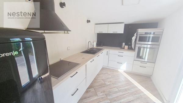 Maison de PLAIN PIED  de 85 m2 comprenant  3 chambres situee situee aux Hemmes de MARCK