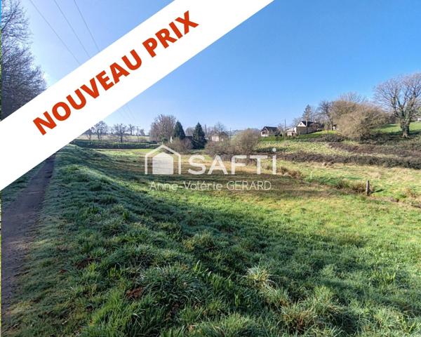 Lot 2 terrains 8072 m² avec cours d'eau