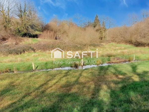 Lot 2 terrains 8072 m² avec cours d'eau