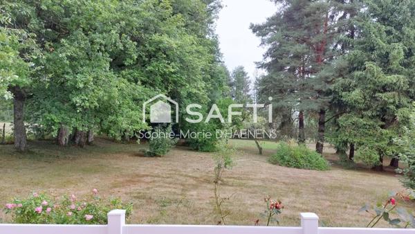 Pavillon rénové avec trois garages