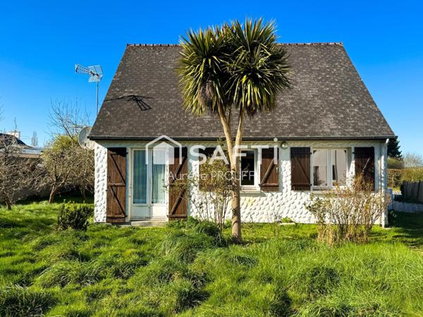 Plain-pied de 64 m2, cœur de bourg, Plourin