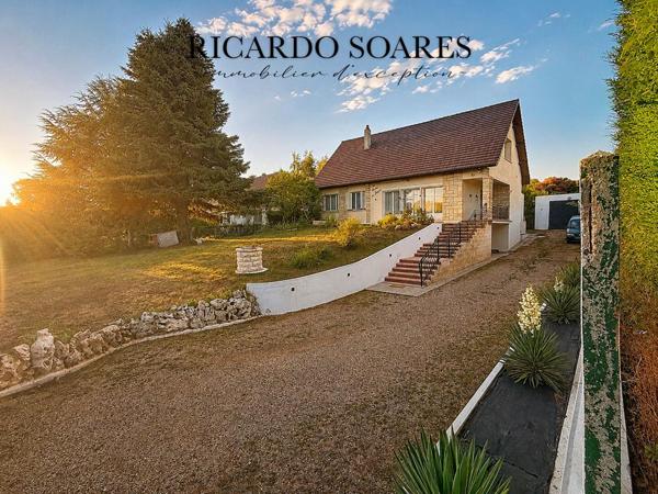 60940 ANGICOURT / MAISON FAMILIALE 149m2 / 4 CHAMBRES / SOUS-SOL TOTAL 85m2 / GARAGE INDEPENDANT 98m2 / TERRAIN 1420m2