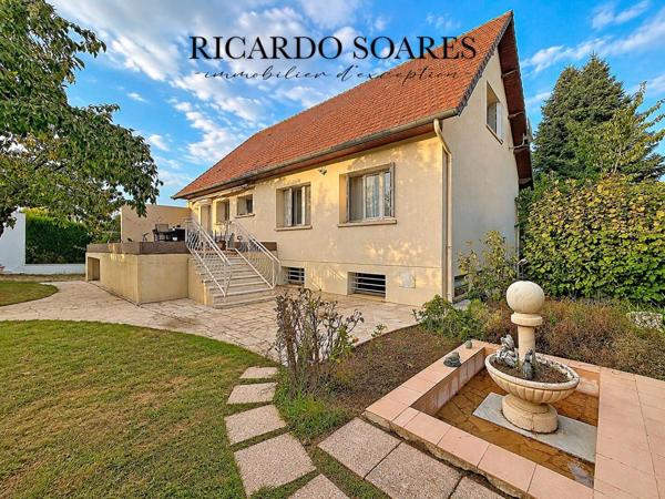 60940 ANGICOURT / MAISON FAMILIALE 149m2 / 4 CHAMBRES / SOUS-SOL TOTAL 85m2 / GARAGE INDEPENDANT 98m2 / TERRAIN 1420m2