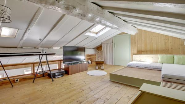 Lyon 2 - Cordeliers - Appartement meublé de 49,27 m² - Mezzanine - Terrasse - 1 Chambre