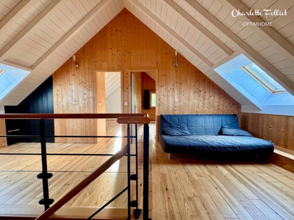 Le Minihic sur Rance - Maison ossature bois - 163 m2 et 1585 m2 de terrain arboré