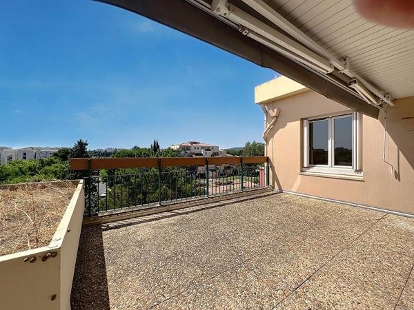 Appartement Aix En Provence 3 pièces  63.26m² terrasse 17m² cave et garage