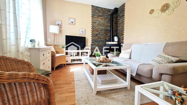 Jolie maison rénovée 76m2 - 3 chambres - garage et cabanon- proche centre-ville et plages