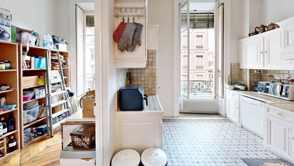 LYON 1er - RUE DU JARDIN DES PLANTES - APPARTEMENT BOURGEOIS DE 179 M² - 6 PIÈCES - 4 CHAMBRES