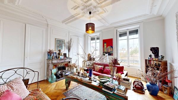 LYON 1er - RUE DU JARDIN DES PLANTES - APPARTEMENT BOURGEOIS DE 179 M² - 6 PIÈCES - 4 CHAMBRES